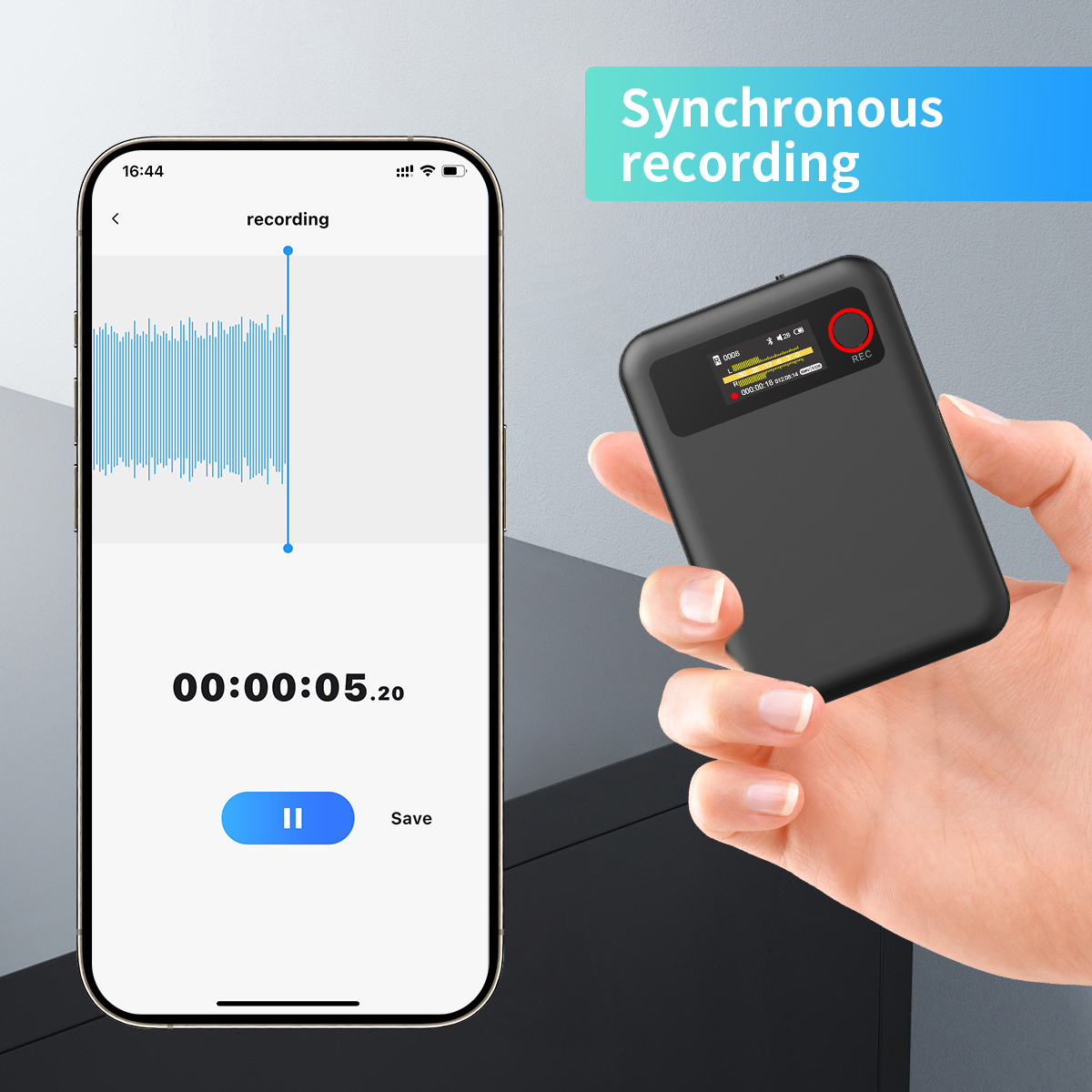 Note AI Voice Recorder L816 with Voice-to-text Translation Summary ...