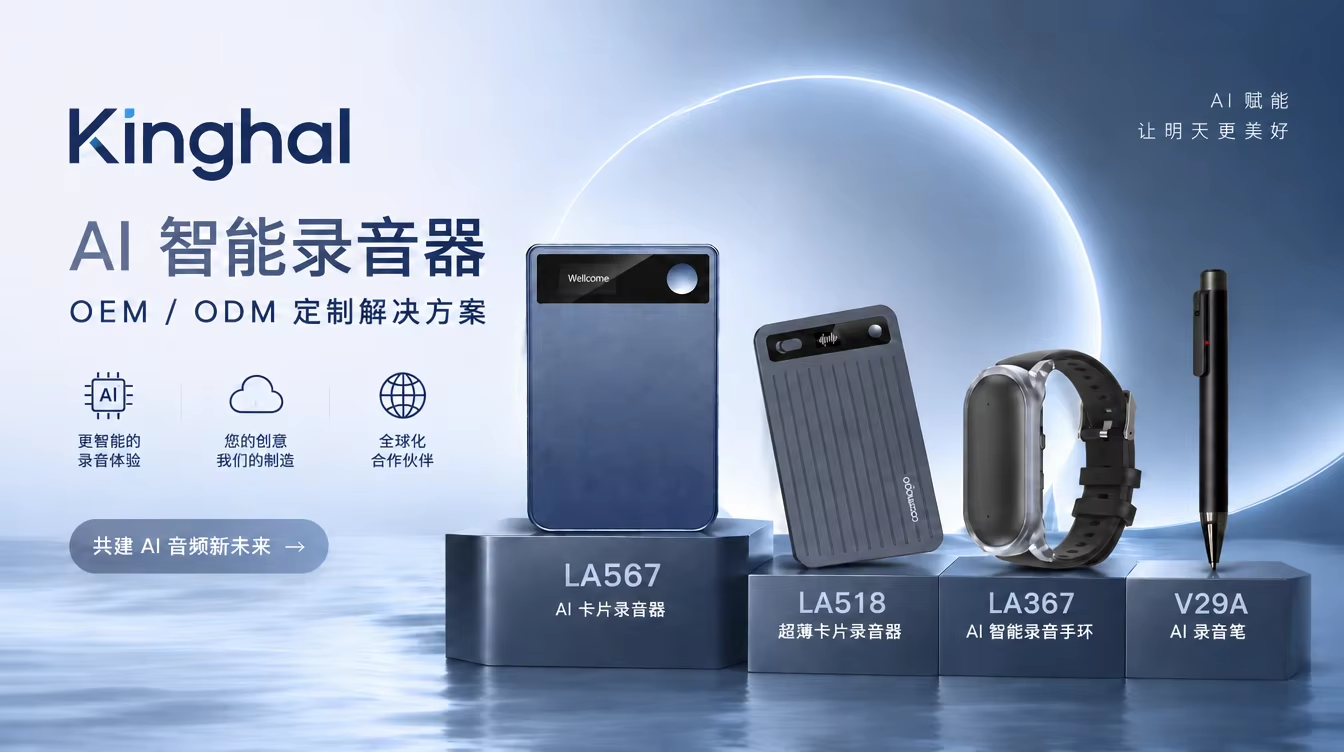   Kinghal—— 专注消费音频与 AI 智能硬件的源头制造领航者