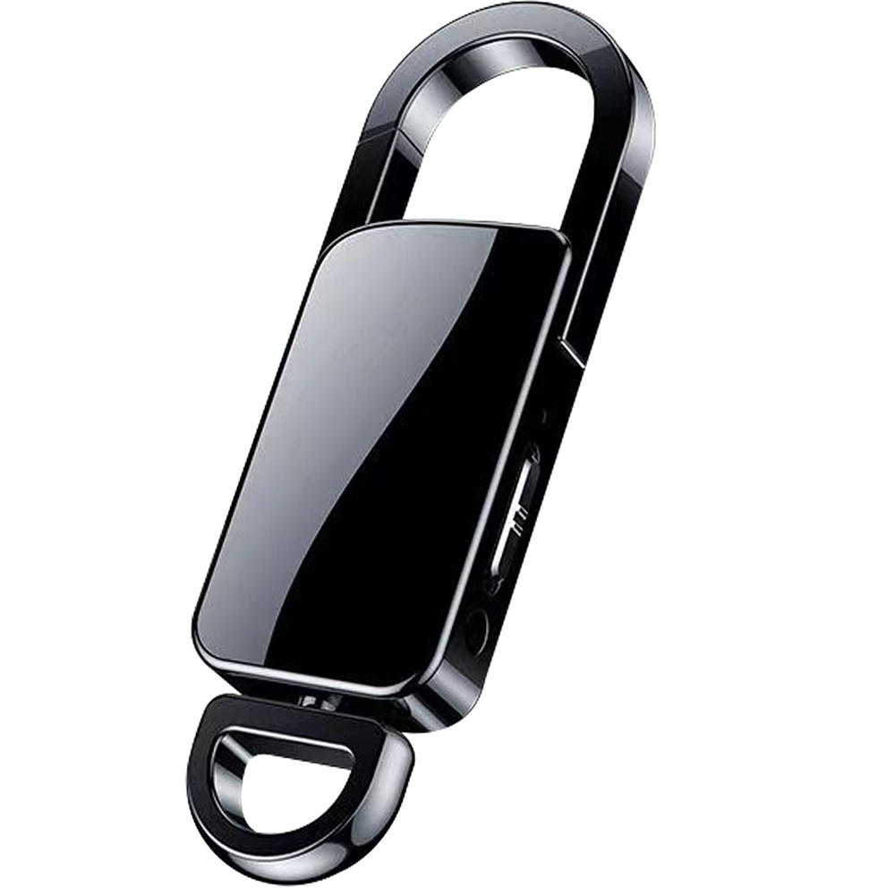 Keychain Voice Recorder Condenser Portable Recorder with Long Battery Time