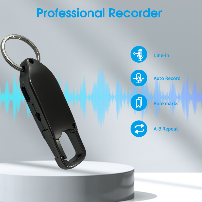 More professional keychain recorder