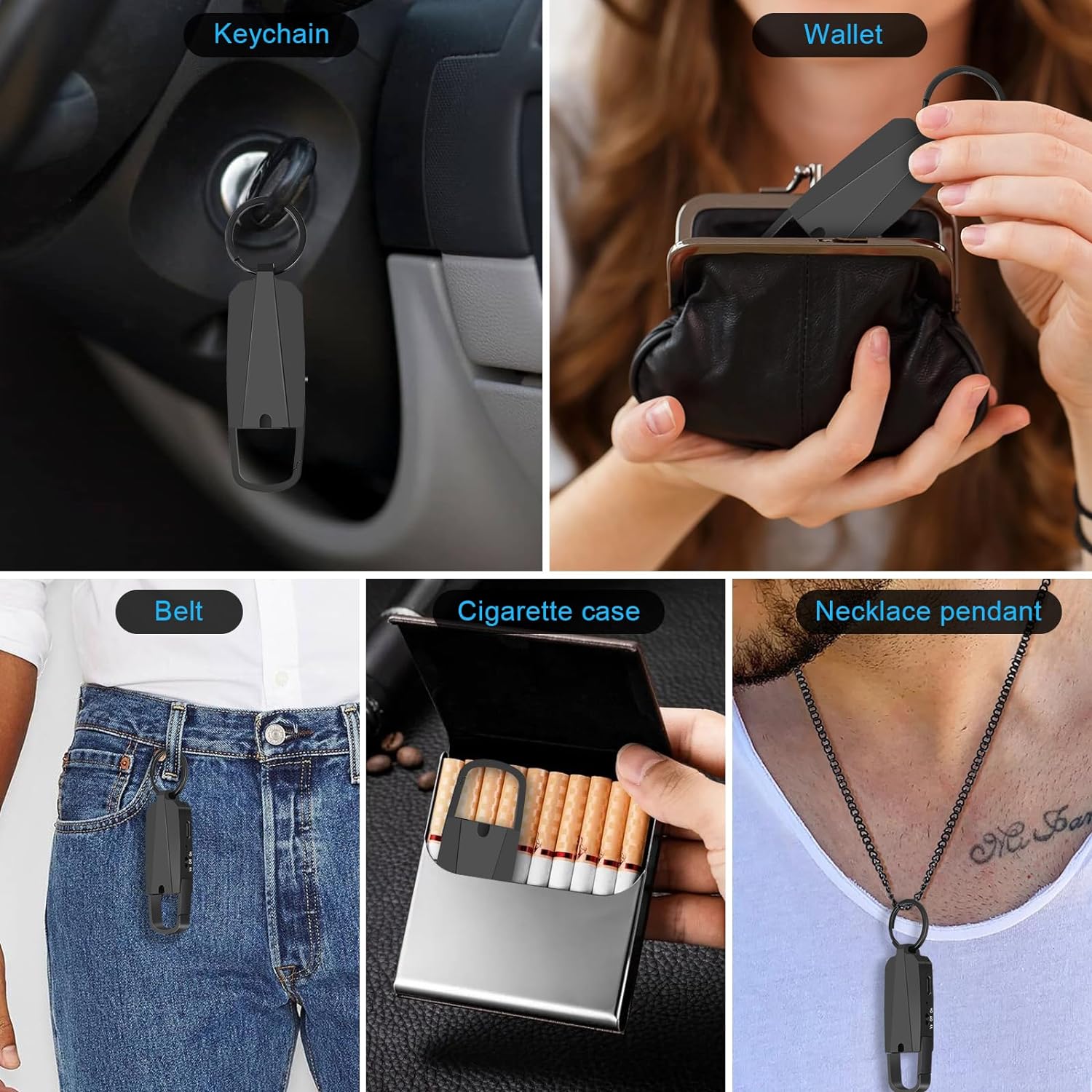 Mini Voice Recorder KL160 Portable Voice Activated Keychain Recorder ...