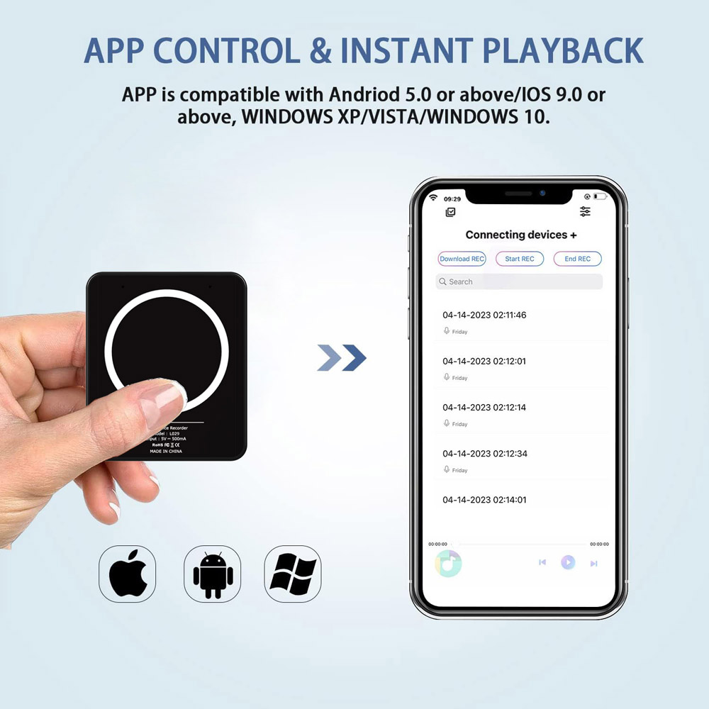 APP Control & Instant Playback