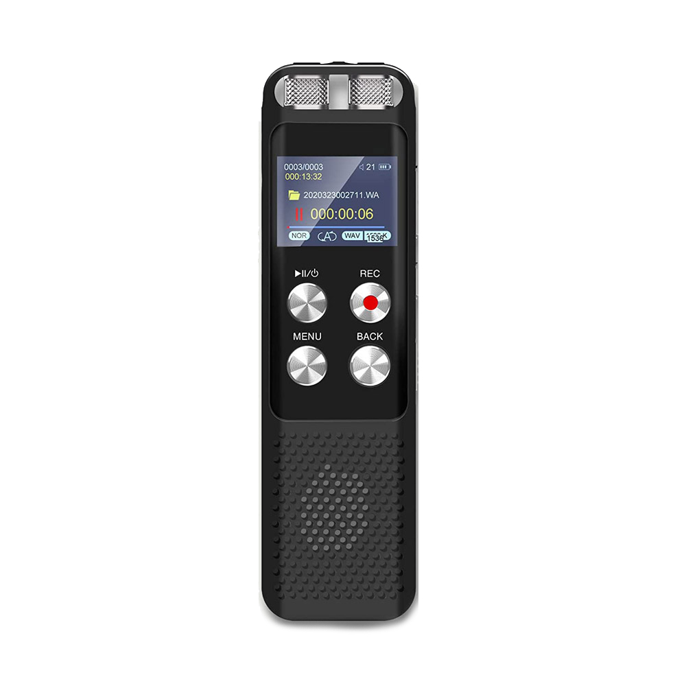 Voice Recorder 48GB Multilanguage with Noise Reduction for Meeting Lecture