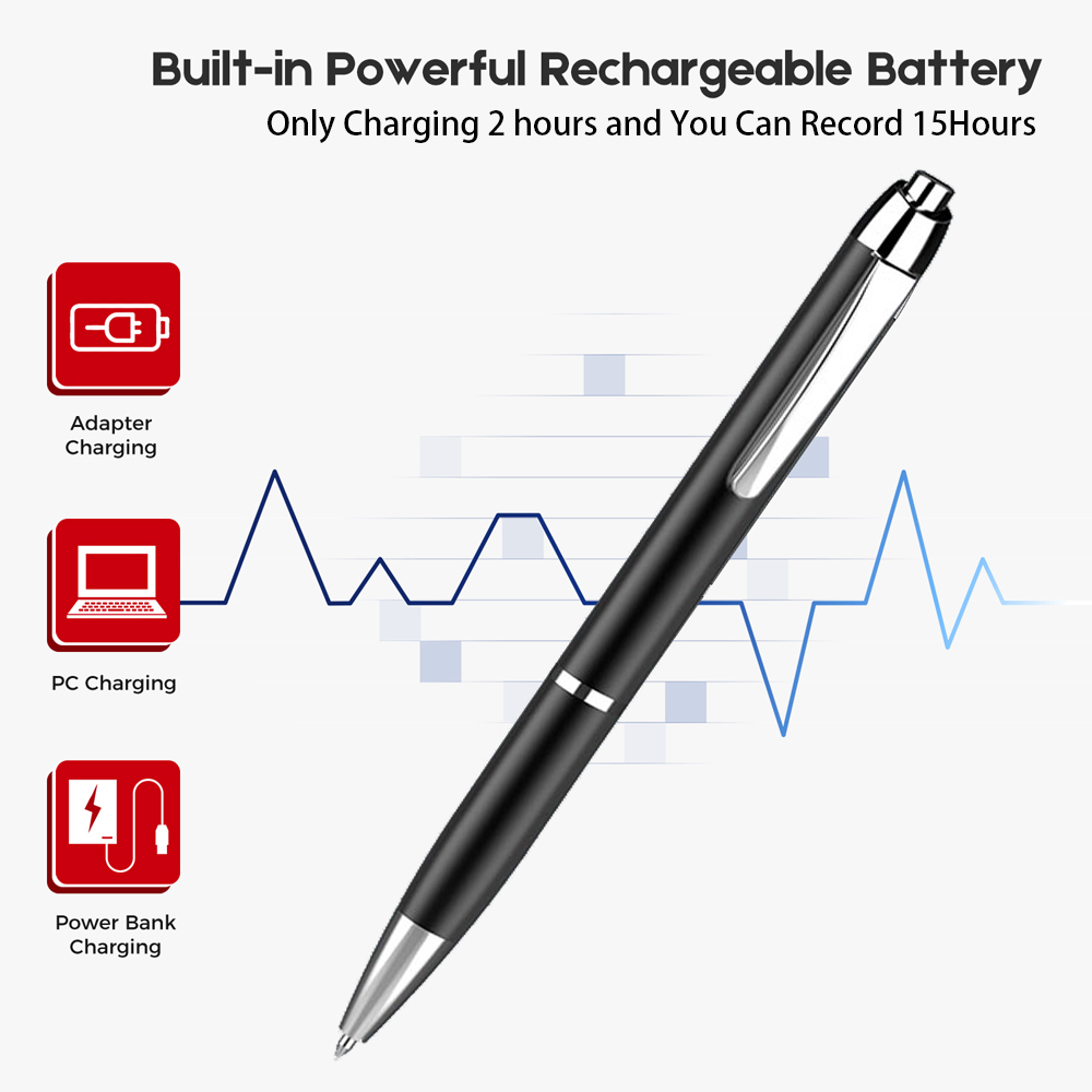 Built-in Powerful Rechargeable Battery