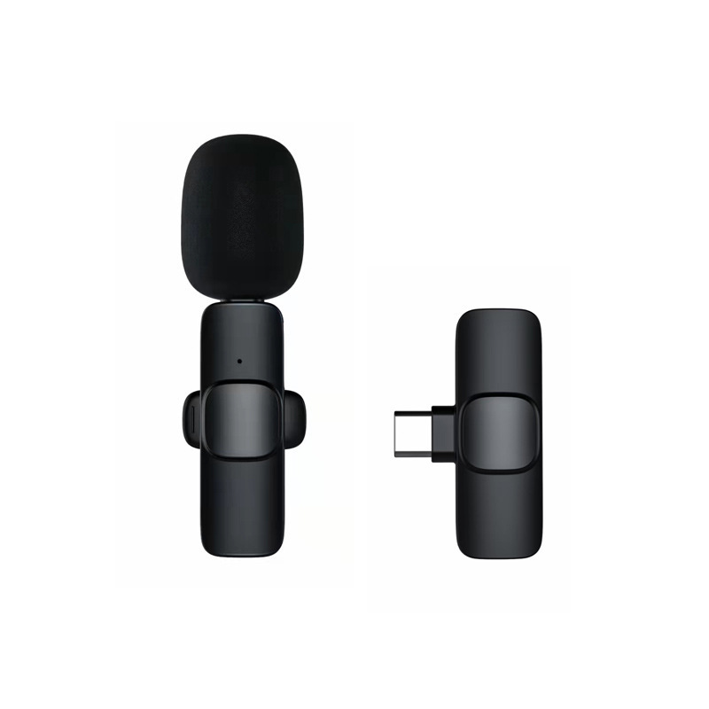 Rechargeable Professional Wireless Microphone for Audio Video Recording Live Streaming