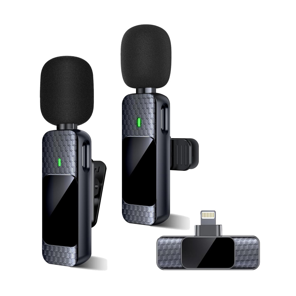Mini Wireless Lavalier Microphone WM157 with Noise Reduction – Plug and Play for Mobile Devices