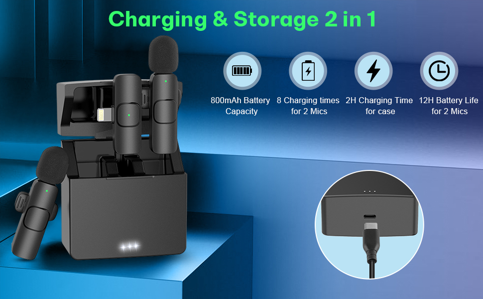 Charging & Storage 2 in 1