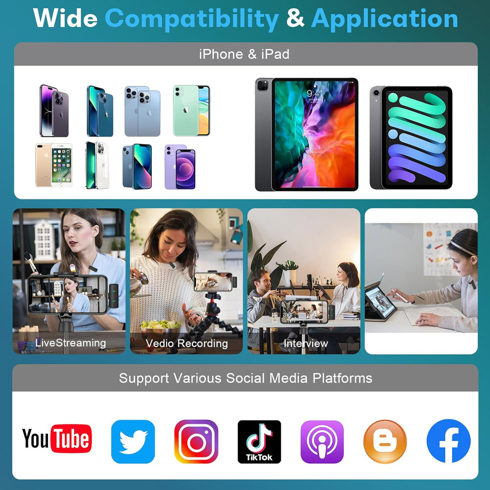 Wide Compatibility & Application