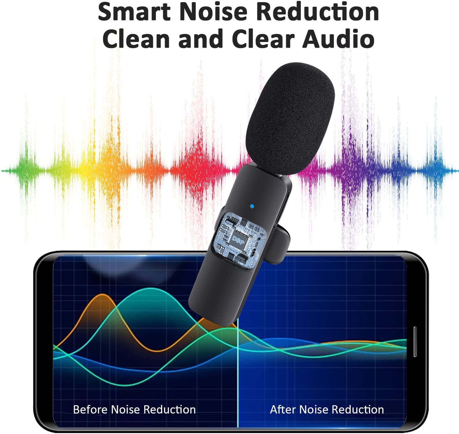 Smart Noise Reduction Clean and Clear Audio